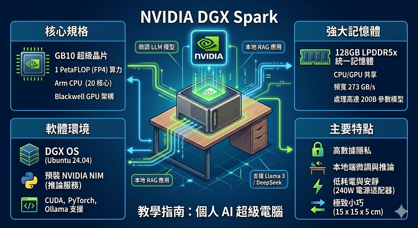 DGX Spark 核心架構圖